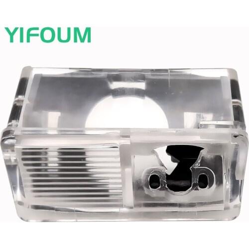 YIFOUM Car Rear View Camera Bracket License Plate Light Housing Mount For Toyota Corolla Sedan 2007 2008 2009 2010 2011 2012-13