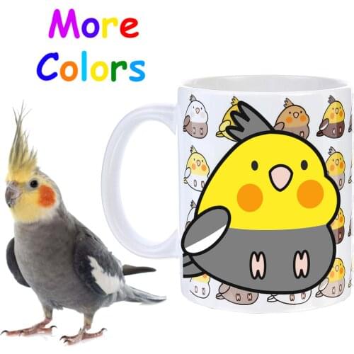 My Bird Friend Cockatiel Mug Gift Cockatiels Birds Ceramic Coffee Tea