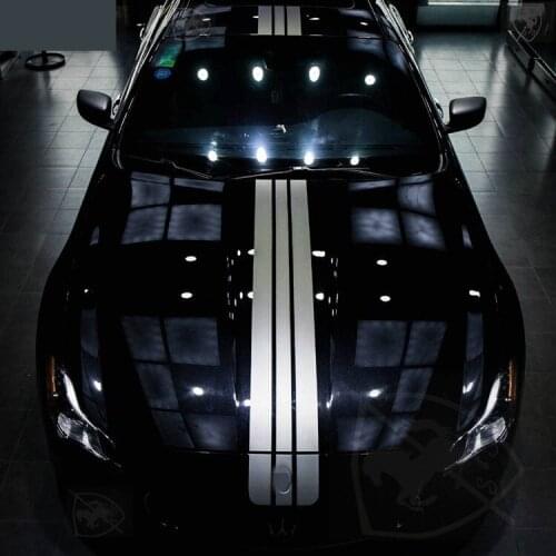 Car stickers For Maserati Ghibli body appearance change decoration Levante hood cover sticker