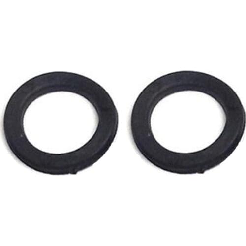 25mm Washer Attachments Black For 1\" Spinlock Dumbbell Nut Plastic Rubber