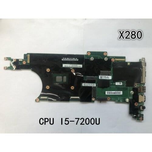 Original Laptop Lenovo ThinkPad X280 Motherboard I5-7200U 8G FRU 01YT257 01YN049 02HL372