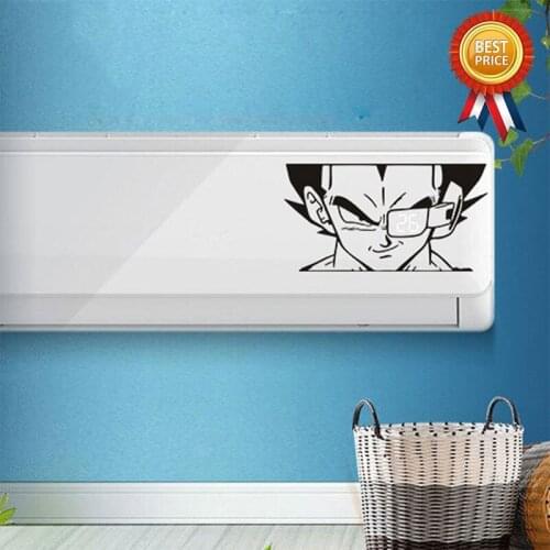 PVC Creative Air Conditioning Stickers Waterproof Wall Stickers Wall Hanging Stickers Hollow Decoration