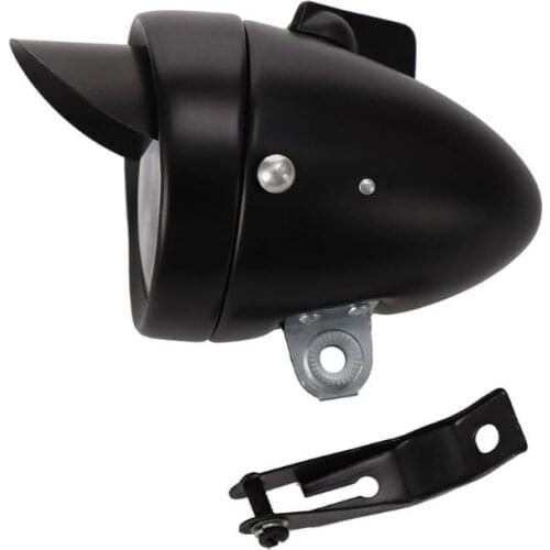 Retro Bright Classical Cool Bicycle Headlight Vintage Design Bike Metal Case