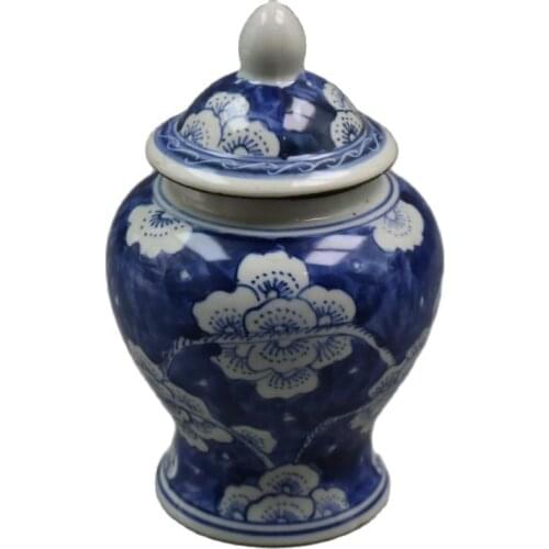 Hand painted ice plum jar made in Qianlong of Qing Dynasty
