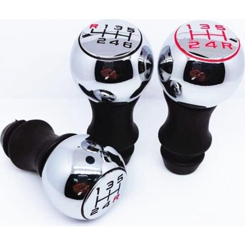 56Speed Alloy MT Gear Shift Knob Gaiter Boot Case Sleeve Adapter for Peugeot 206 306 106 307 308 301 308 807 Citroen C1 C2 C3 C4