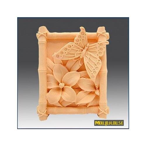 Silica gel mould for handmade soap silicone mold ,candal, cake,cooking tool ,DIY, butterfly and floweryness