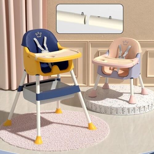 Baby dining chair, child eating seat, baby foldable portable home learning chair, multifunctional dining table and chair