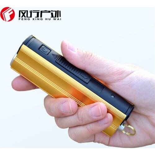 Led multi-functional flashlight white light 18650 recharge night power bank USB mobile phone cigarette light hunt camping lamp