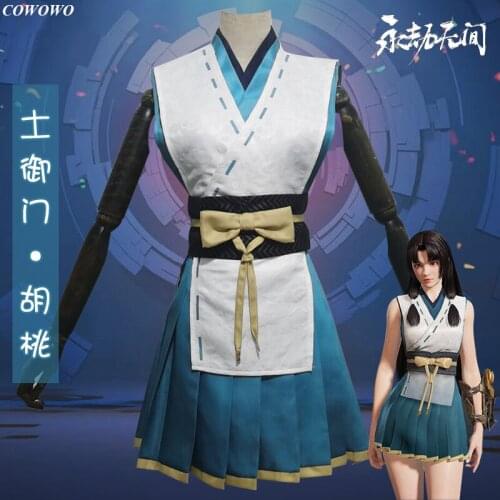 Anime!Naraka:Bladepoint Tsuchimikado Hutao Game Suit Elegant Kimono Uniform Cosplay Costume Halloween Party Role Play Outfit NEW