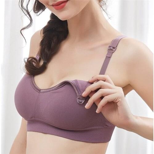 Wirefree Nursing Bra Breastfeeding Bra for Pregnant Women Comfort Bra Dropshipping
