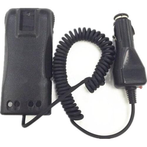 DC 12V Car Charger/Battery Eliminator For Walkie Talkie Motorola GP88S GP308 CT150/250/450 Two Way Radio