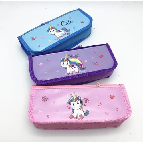 Double-layer Pencil Case Big Capacity Pen Bag Marker Holder Pouch Pencil Bags Stationery Organizer with Zipper for School Office