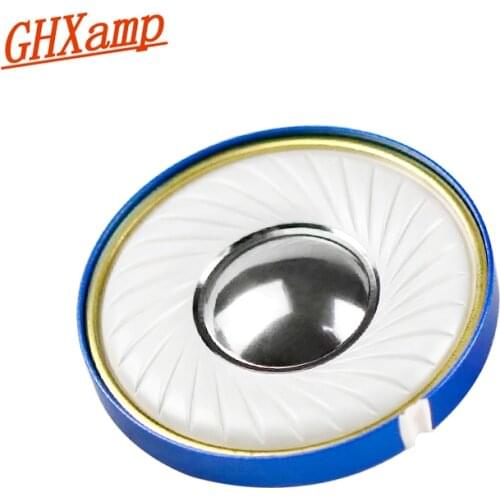 GHXAMP 50mm HIFI 500 OHM Headphone Speaker Unit Full Range Speaker LCP Composite Beryllium Film Aluminum Alloy Headset Unit 1pc