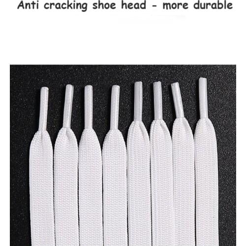 Classic Shoe laces White Black Flat Shoelaces for Sneakers laces Shoe Strings 70/90/100/120/140/160CM High-quality Shoelace