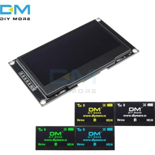 2.42" 2.42 inch LCD Screen 12864 128X64 OLED Display Module C51 STM32 SSD1309 for Arduino White/Blue/Green/Yellow