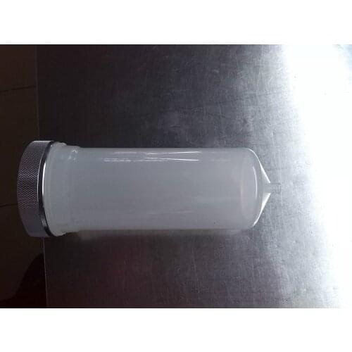 500CC Luer Lock Tip Dispenser Syringe Barrel w Adapter,METAL CAP