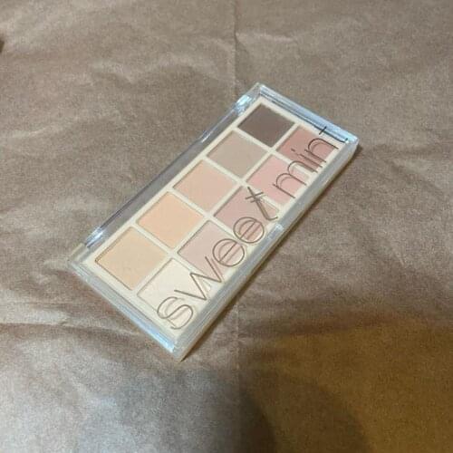 Sweet Mint New Eyeshadow Palette Glitter Pearl Mashed Potatoes Makeup Waterproof Easy To Use Korean Cosmetics Maquillaje TSLM1