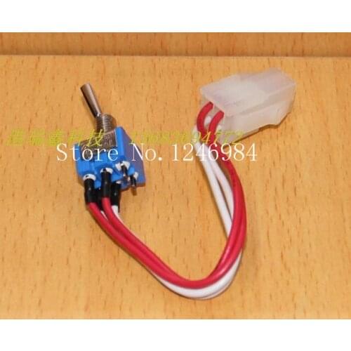 [SA]MS-500F Dual flat handle with wire legs in two tranches M6.35 small toggle switch overstock Japan three mountain { }--20pcs