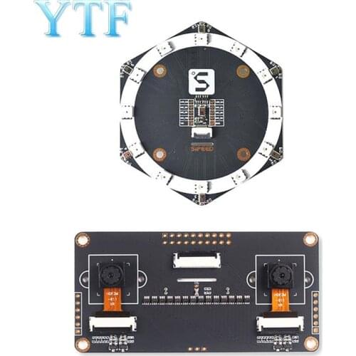 Sipeed GC0328 OV2640 6+1Mic Array sound source localization binocular cameras Maix stereo depth vision development board