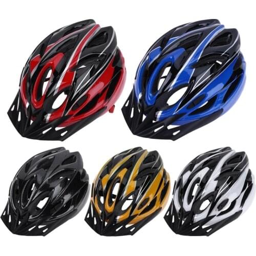 Ultralight Men Women 18 Air Bicycle Helmet Sport Protective Helmets for Bike Integral MTB Road Lady Cycling Helmet