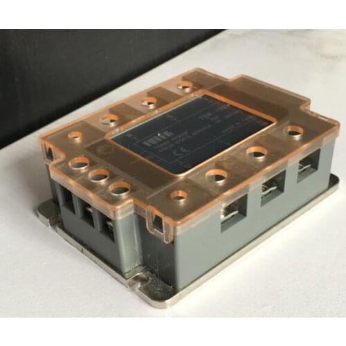 TSR-25DA-H TSR-40DA-H TSR-60DA-H TSR-75DA-H TSR-100DA-H Three-phase SSR Solid State Relay input 4-32VDC load 90-480VAC