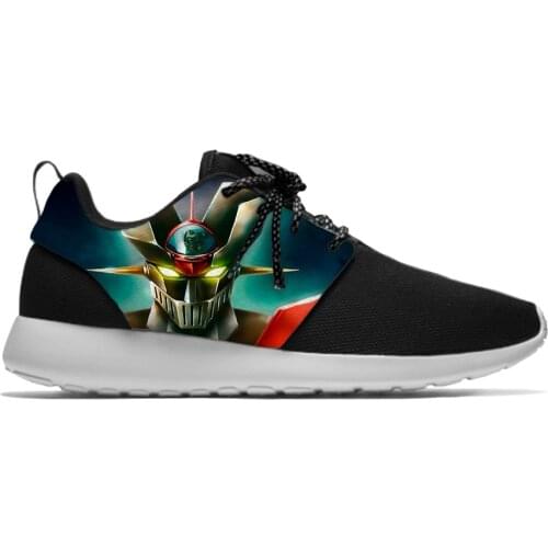 Japanese Anime Manga Mazinger Z Fashion Classic Sport Running Shoes Casual Breathable Lightweight 3D Print Men Women Sneakers