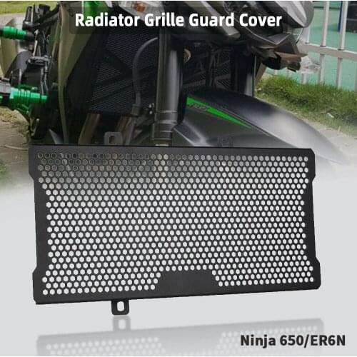 Motorcycle Radiator Guard Protector Grille Cover Accessories For Kawasaki Ninja 650 ER6N ER-6N ER 6N ER6F 2013 2014 2015 2016