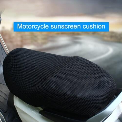 XXXL 96x55cm 3D Motorcycle Electric Bike Net Seat Cover Cooling Protector Bike Accessories TD326