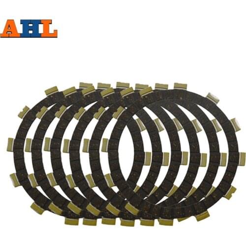 Motorcycle Clutch Friction Plates Set for SUZUKI RG125 Gamma 1988 Clutch Lining #CP-00011