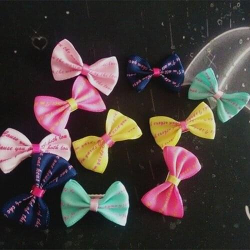 Pet Cats Grooming Accessories Clips DIY handmade pet Dog Cat Hair bow Hairpin headband Accessories 30PCS/lot