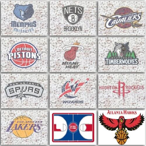 5D DIY Diamond painting basketball art diamond paint gift Full Round Diamond mosaic Full Square Diamond embroidery Cross stitch