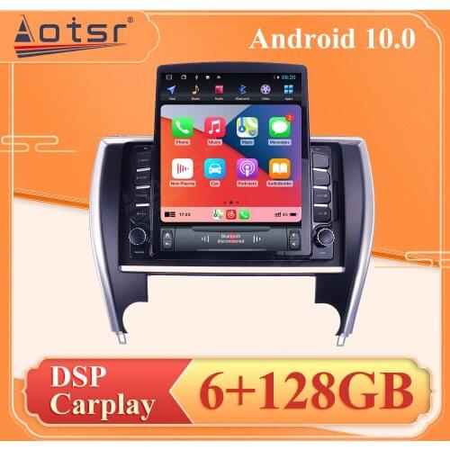 Android 10.0 Car DVD Stereo Multimedia unit For Toyota Camry 12-15 Middle East countrie car GPS Navigation Radio Head Unit audio