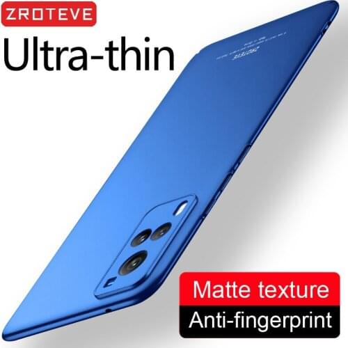 X60 Pro Case Cover ZROTEVE Slim Frosted Coque For Vivo X60 Pro Plus + Case Hard PC Back Cover For Vivo X50 Pro Plus Phone Cases