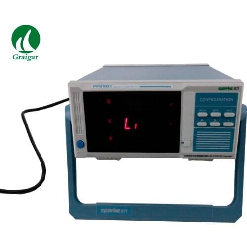 Digital Power Meter alarm with sound and light when limit is exceeded PF9901 40A preset upper and lower limit for A and P