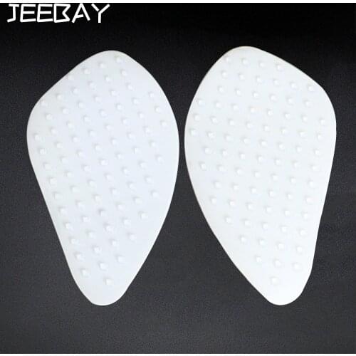 JEEBAY Universal Motorcycle sticker Tank Pad Traction Silica Gel Side Gas Knee Grip Protector Decals motorcycle tank stickers