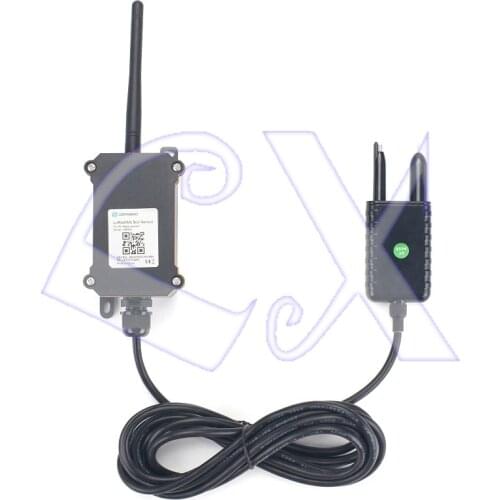 LSPH01 -- LoRaWAN Soil pH Sensor measure the soil PH and soil temperature made by Solid AgCl reference electrode