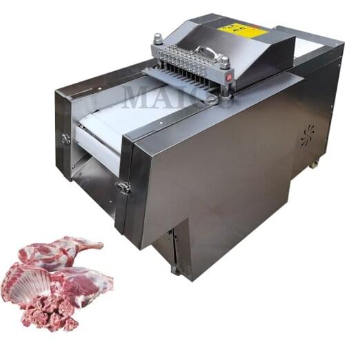 Meat Diced Machine Chopping Chicken Nugget Machine For Canteen Hotel Meat Processing Meat Cutting Machine
