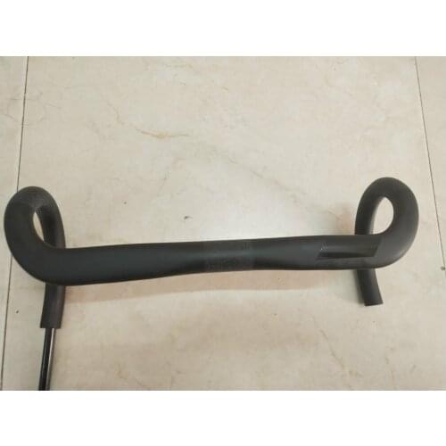 New Ultralight 180G Full Carbon Road Bicycle Handlebar Reduce Resistance Bent Bar 31.8MM 380/400/420/440MM Strengthen Bike Parts
