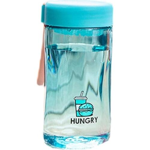 Plastic Bottle Anti-skid Leakproof Convenient Cute Water Bottles Easy to Carry Travel Tumbler Compact Design Portable Gym Cup