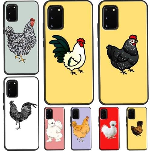 Chubby Chicken For Samsung Note 20 Ultra Note 10 Plus Case For Galaxy S21 S8 S9 S10 Plus S20 FE Coque