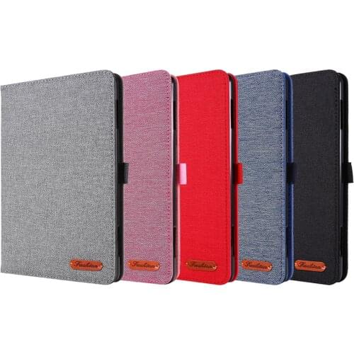 Folio Folding Leather Case for Kindle Fire HD 10 2021 Smart Cover for Kindle Fire HD 10 Plus Protective Shell+Pen