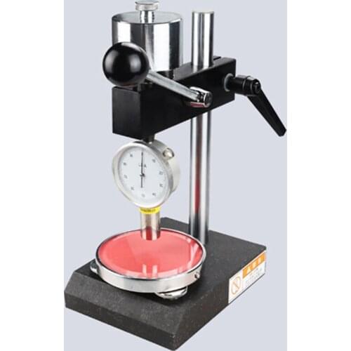 LX-A Double Needle Shore Hardness Tester Durometer With Stand 0-100HC Shore A Plastic Leather Rubber Penetrometer Sclerometer