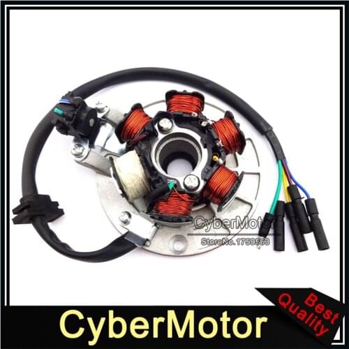 Magneto Stator With Light For Chinese YX 140cc Engine Pit Dirt Bike PitsterPro Stomp Thumpstar SDG Apollo