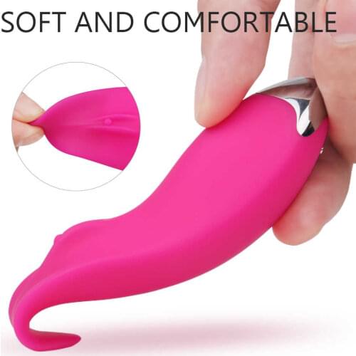 Clit Stimulators Soft Cute Pig Tongue Toys Mini Vibrators Licking Massager Sensual Games Oral Adult Toy For Foreplay Silicone