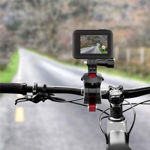 Bicycle Clamp Adjustable Road Bike Support for GoPro Action Camera for Osmo Action for DJI Osmo Pocket Sport Camera Accessories