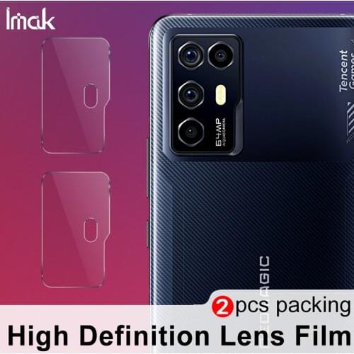 Imak Camera Lens Tempered Glass For ZTE Nubia Red Magic 6R Rear Camera Len Protector Protective Film