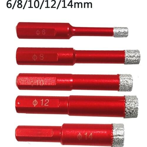 1PC 6-14MM Marble Opener Diamond Hole Saw Drill Bit For Marble Porcelain Granite Brick Tile Ceramic Concrete Drill Bit