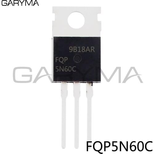 10pcs FQP5N60C 5N60 N-Channel MOSFET TO-220