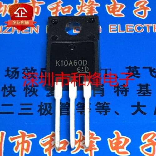 10PCS K10A60D TK10A60D TO-220F