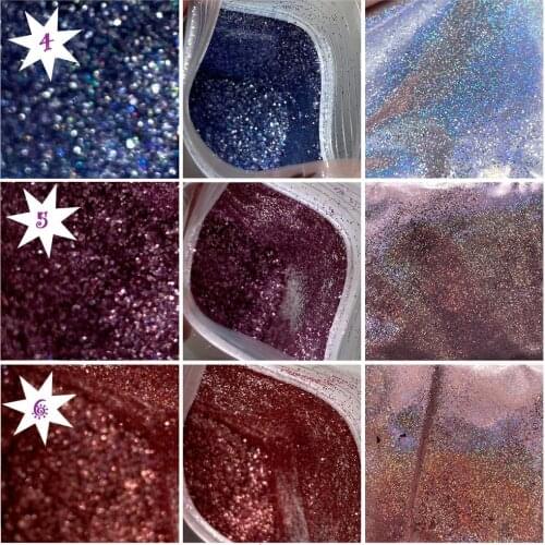 200g 0.2mm 1/128 Holographic Laser Sparkly Bling Powder Dust Super Fine Holo Glitter Metallic Glitter Cosmetic Powder BZY%^4466